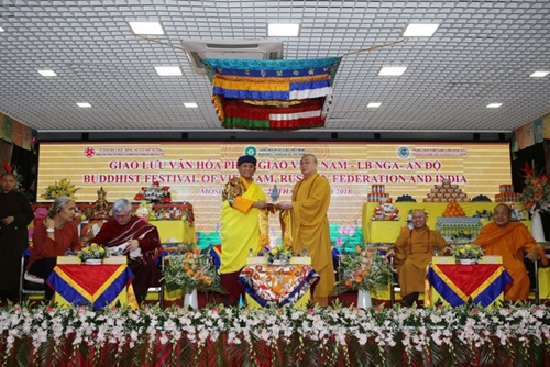 Giao lưu Phật giáo Việt Nam - Nga - Ấn Độ