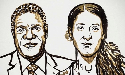 Chân dung hai chủ nhân của giải Nobel Hòa bình năm 2018