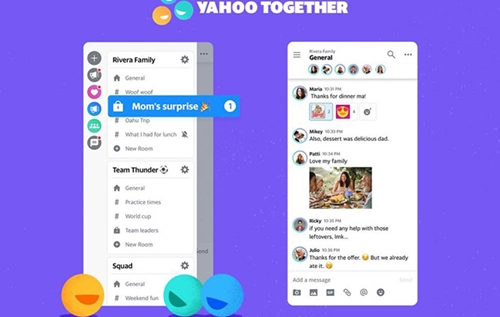 Yahoo bất ngờ tung ra công cụ trò chuyện Together hoàn toàn mới