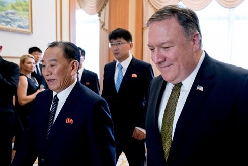 Ngoại trưởng Mỹ thăm 4 nước châu Á, mở ra “tương lai tốt đẹp” Mỹ-Triều