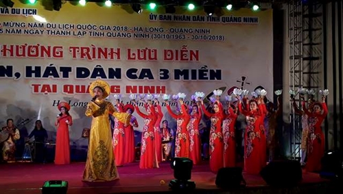 Chương trình dân ca của đoàn Thừa Thiên Huế đoạt HCV