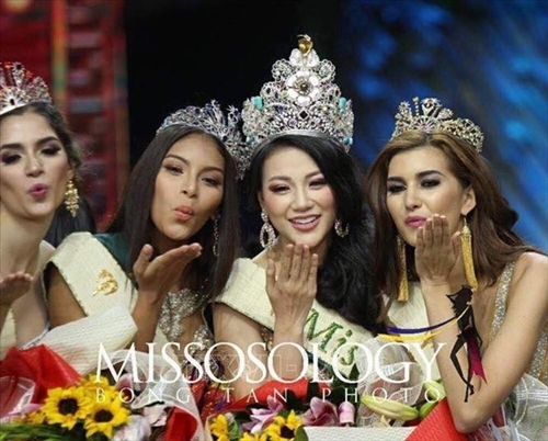 Nguyễn Phương Khánh đăng quang Hoa hậu Trái Đất 2018