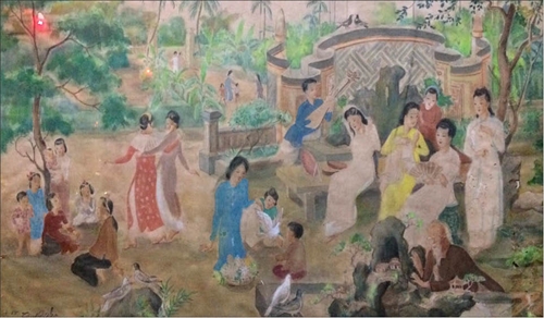 Vẻ đẹp phụ nữ trong tranh họa sĩ Tôn Thất Đào