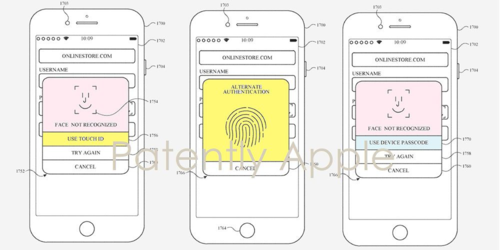 Apple muốn cùng đưa Face ID và Touch ID lên iPhone