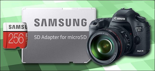 Có nên gắn thẻ microSD cho máy ảnh DSLR