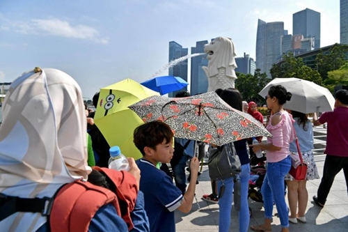 Singapore vừa trải qua năm nóng thứ 8 từng được ghi nhận