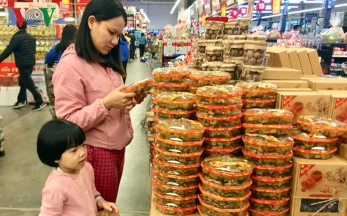 Thị trường Tết Hàng Việt chiếm ưu thế bằng chất lượng và mẫu mã