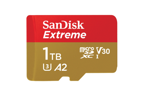 Thẻ nhớ microSD dung lượng lên đến 1 TB