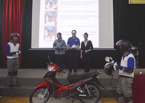 500 đoàn viên phường Phú Nhuận tham gia chương trình Lái xe an toàn