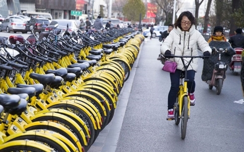 Bắc Kinh Trung Quốc mở con đường đầu tiên dành cho xe đạp