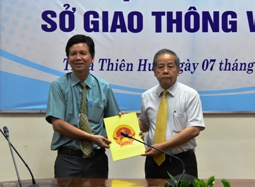 Bổ nhiệm ông Nguyễn Văn Thành làm Phó Giám đốc Sở Giao thông vận tải