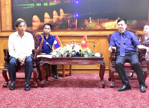 Tiếp tục hỗ trợ tỉnh Sê Kông Lào đào tạo nguồn nhân lực