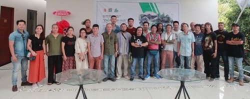 11 Hue artists participating in an art creation camp in Da Nang