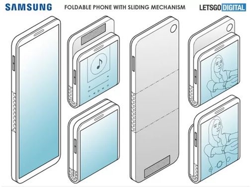 Galaxy Fold 2 lộ diện với thiết kế gập ngược