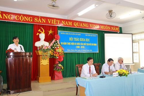 Khẳng định giá trị cốt lõi, sâu sắc những nội dung trong Di chúc của Chủ tịch Hồ Chí Minh