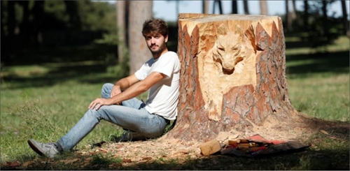 Rome Biến cây khô thành tác phẩm điêu khắc
