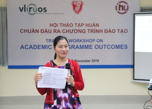 More than 100 Hue University lecturers participate in training workshop on output standards