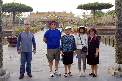 U S Famtrip team to Hue in look for future tourist routes