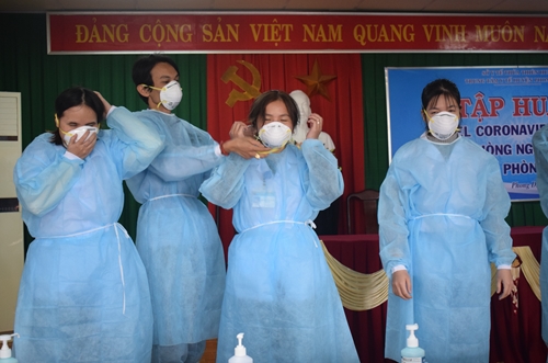 Phong Điền Tập huấn cho 230 học viên về phòng, chống bệnh viêm phổi do virus corona