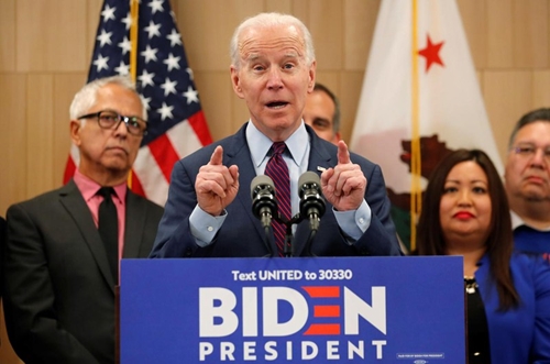 Joe Biden tiếp tục dẫn đầu trong cuộc đua giành đề cử của đảng Dân chủ