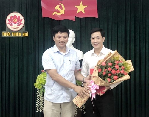 Ông Nguyễn Duy Cường giữ chức vụ Phó Trưởng ban Dân vận Tỉnh ủy