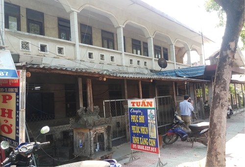 Trụ sở cũ TAND thị xã Hương Trà nhếch nhác