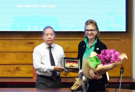 Hue continues to cooperate with UNDP in Vietnam in environmental protection