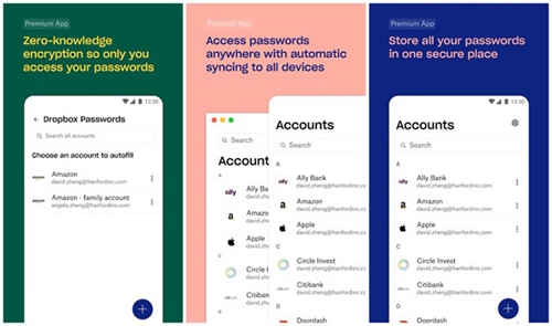 Dropbox ra mắt ứng dụng quản lý mật khẩu cho Android