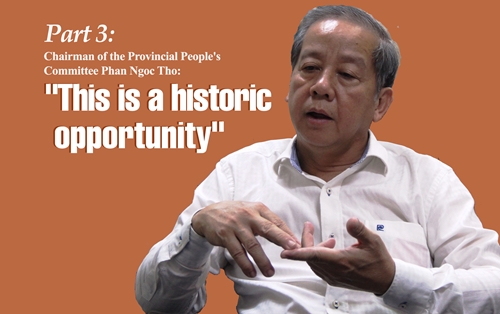 Relocation of households in Hue Citadel Zone 1 History and Sentiment - part 3 Chairman of the Provincial People s Committee Phan Ngoc Tho  This is a historic opportunity