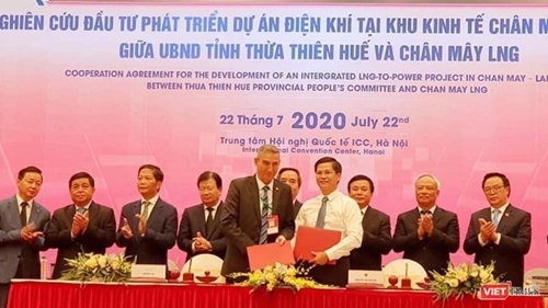 USD 6 billion invested in liquefied natural gas power project in Chan May-Lang Co economic zone