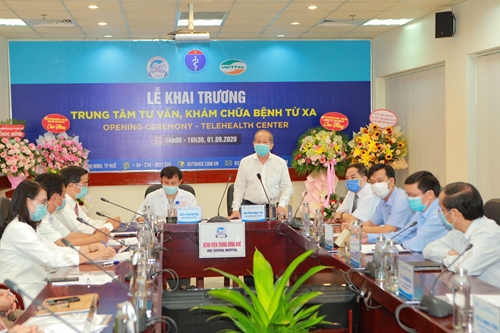 Hue Central Hospital opens the Center of Remote Consultation and Medical Treatment