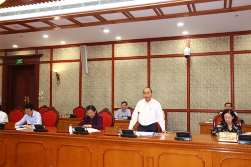 Thủ tướng Chính phủ Nguyễn Xuân Phúc đánh giá cao về báo cáo văn kiện Đại hội Đảng bộ tỉnh