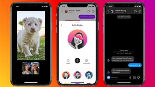 Messenger và Instagram có thể chat trực tiếp với nhau