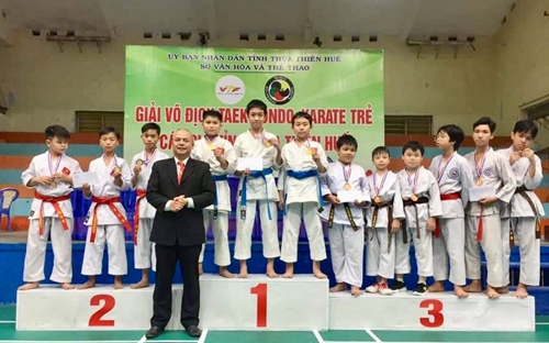 Nhiều tiến bộ tại giải vô địch Taekwondo, Karatedo trẻ các CLB toàn tỉnh