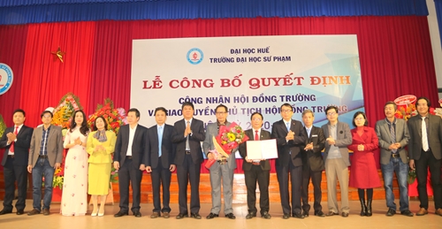 GS Dương Tuấn Quang được giao Quyền Chủ tịch Hội đồng Trường ĐH Sư phạm