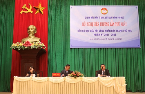 Hiệp thương giới thiệu 67 người ứng cử đại biểu Hội đồng Nhân dân thành phố Huế