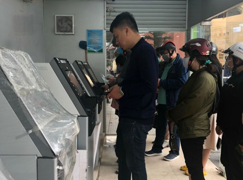 Vietcombank thay mới 14 máy ATM trước tết