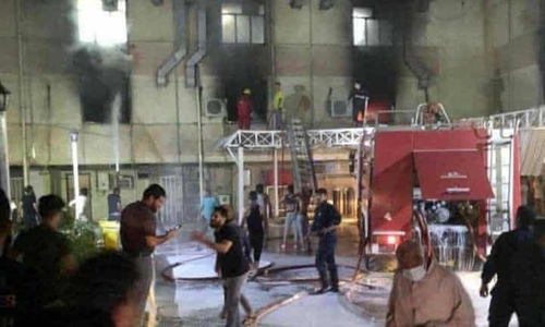 Cháy bệnh viện ở thủ đô Iraq, 27 người chết, 46 người bị thương