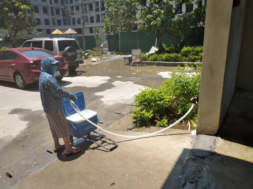 Bị cắt nước sinh hoạt, hàng trăm hộ chung cư Aranya “kêu trời”