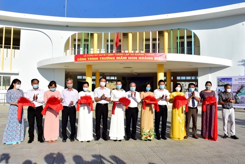 Khánh thành Trường mầm non Hoàng Mai phục vụ cư dân tái định cư khu vực 1 Kinh thành Huế