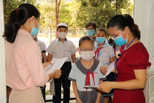374 học sinh trúng tuyển vào Trường THCS Nguyễn Tri Phương