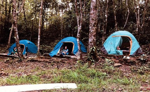 Đảm bảo an toàn khi khai thác tour cắm trại