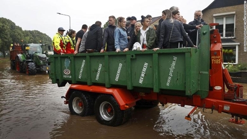 Lũ lụt ở châu Âu - minh chứng cho thấy cần cắt giảm khí thải