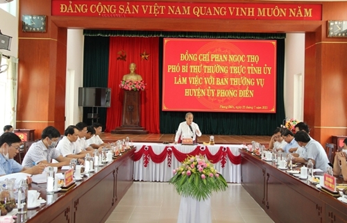 Sớm đưa Phong Điền trở thành thị xã