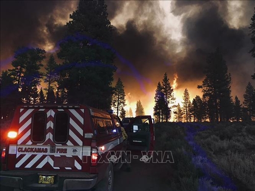 Mỹ, Canada Thêm nhiều người dân phải sơ tán do cháy rừng