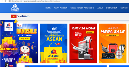 Khởi động chương trình Ngày mua sắm trực tuyến lớn nhất ASEAN 2021