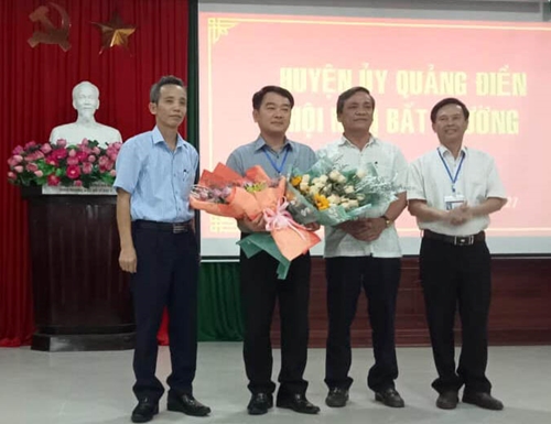 Ông Trần Quốc Thắng được bầu làm Bí thư Huyện ủy Quảng Điền