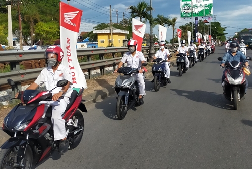 Honda Huy Tuấn tổ chức nhiều hoạt động quảng bá, giới thiệu thương hiệu