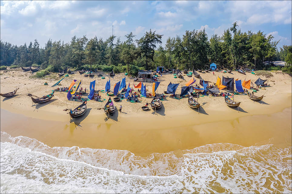 Trốn” về với biển Vinh Thanh