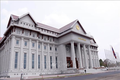 Tòa nhà Quốc hội mới của Lào - Biểu tượng của quan hệ hữu nghị vĩ đại Việt Nam - Lào